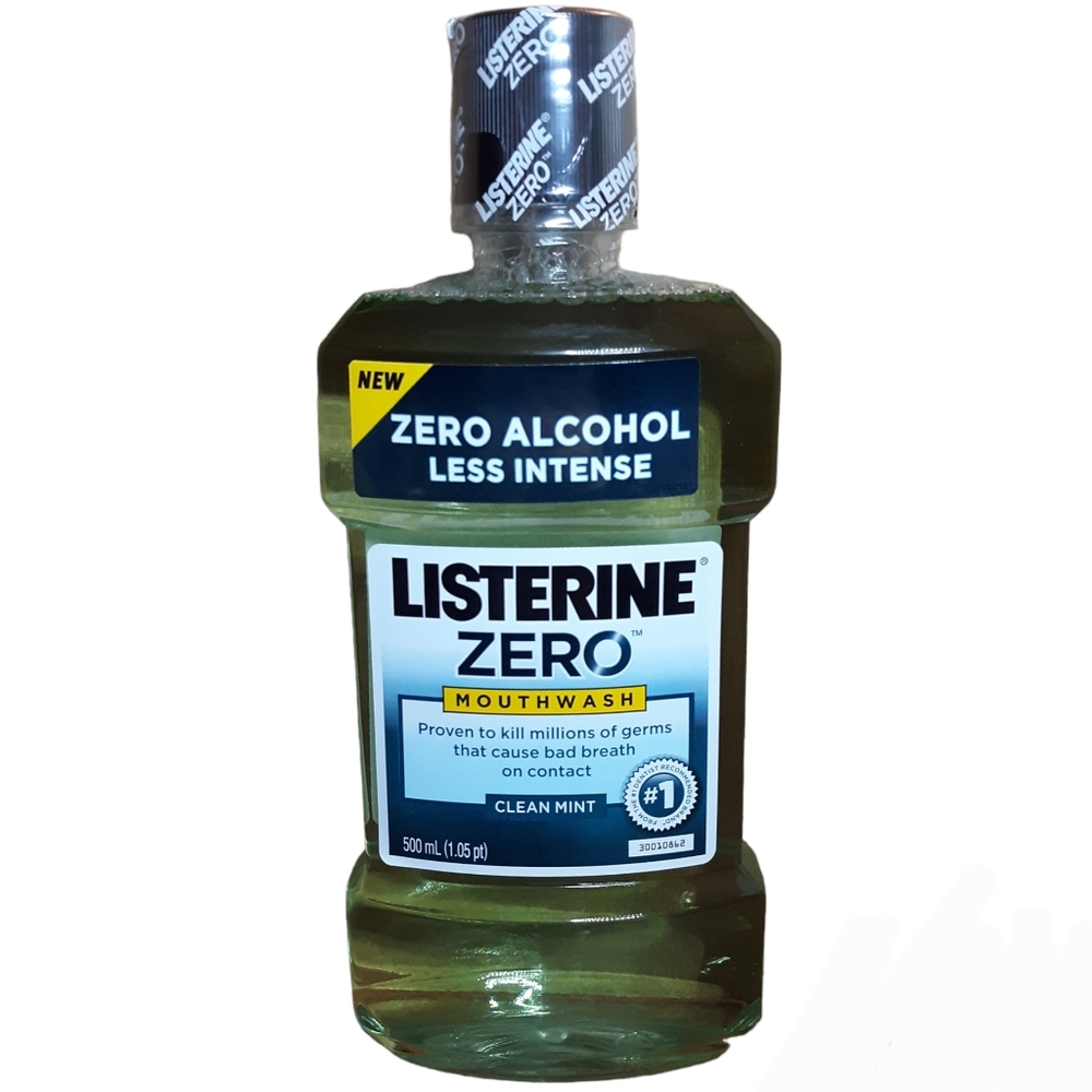 Zero alcohol mouthwash, Clean Mint